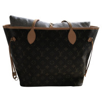 Louis Vuitton Neverfull MM32 Canvas in Brown