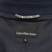 Calvin Klein Jacket/Coat in Blue