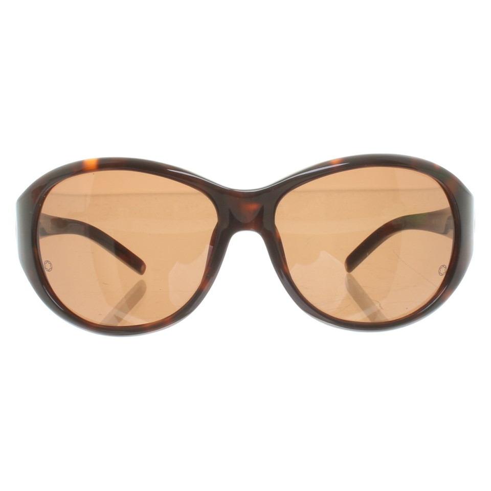 Mont Blanc Lunettes de soleil en brun