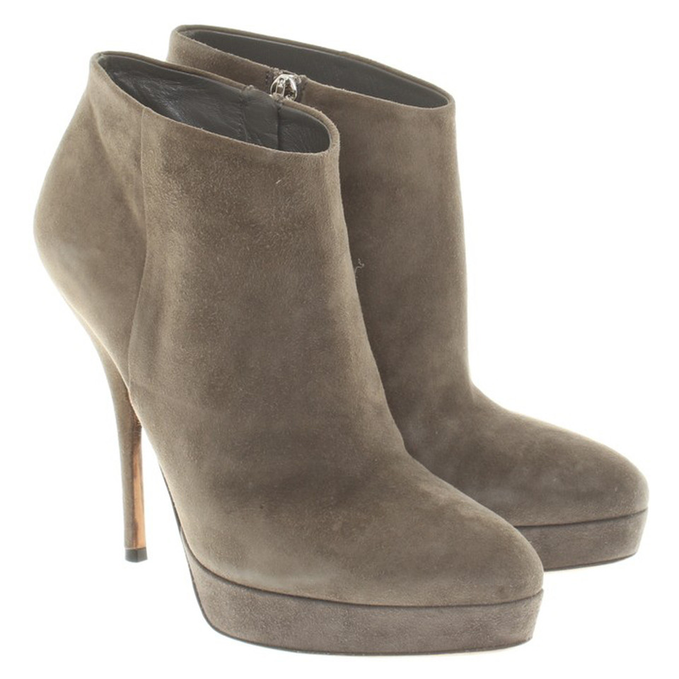 Gucci Ankle boots in olive green