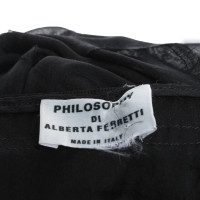 Philosophy Di Alberta Ferretti Top in Black