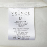 Velvet Bluse in Weiß
