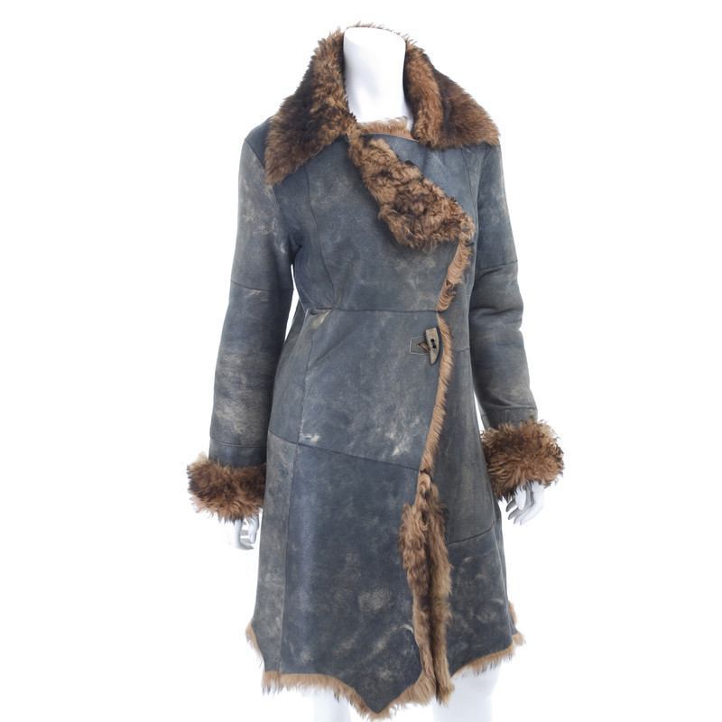 Plein Sud Sheepskin coat