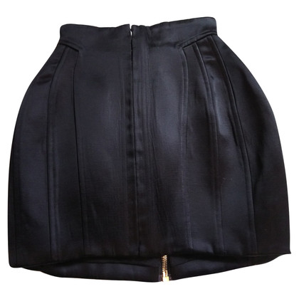 Balmain Skirt Silk in Black