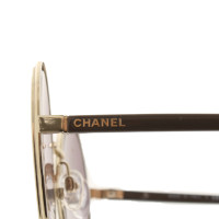 Chanel Zonnebril in Goud