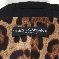 Dolce & Gabbana Blazer en noir / or