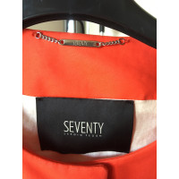 Seventy Jacke/Mantel aus Baumwolle in Orange