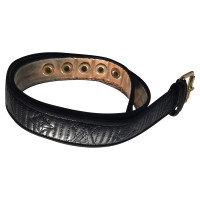 Louis Vuitton Vuitton Black Leather Belt