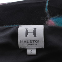 Halston Heritage Robe longue imprimée