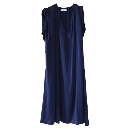 Pierre Balmain Kleid aus Seide in Blau