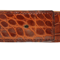 Hermès Gürtel aus Krokodilleder