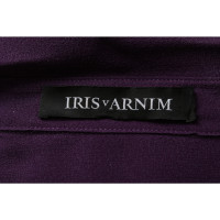 Iris Von Arnim Top Silk in Violet