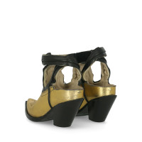 Maison Martin Margiela Ankle boots Leather in Gold
