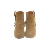 Isabel Marant Stiefeletten aus Leder in Khaki