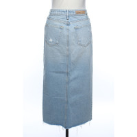 Grlfrnd Skirt Cotton in Blue