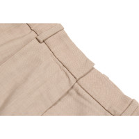 Chloé Trousers Wool in Beige