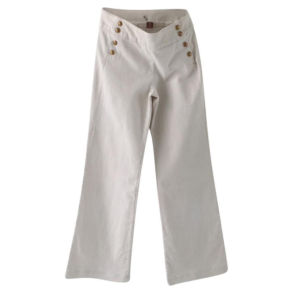 Dondup Trousers Cotton in White