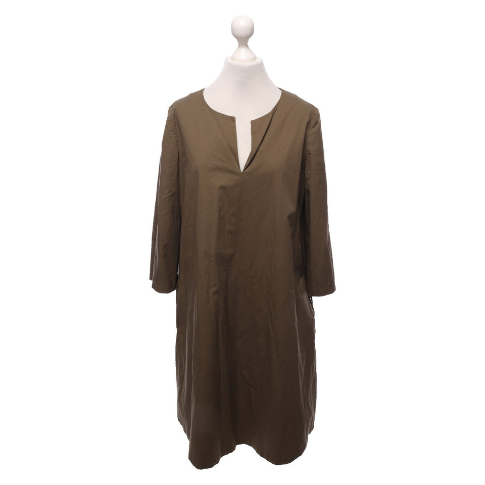 Riani Kleid aus Baumwolle in Khaki