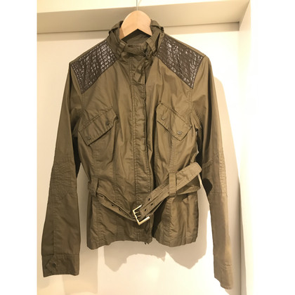 Karen Millen Jacket/Coat Cotton in Ochre