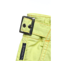 Armani Jeans Trousers Cotton in Yellow