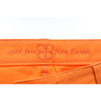 Basler Hose aus Baumwolle in Orange