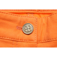 Basler Hose aus Baumwolle in Orange