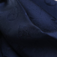 Louis Vuitton Sciarpa in Seta in Blu