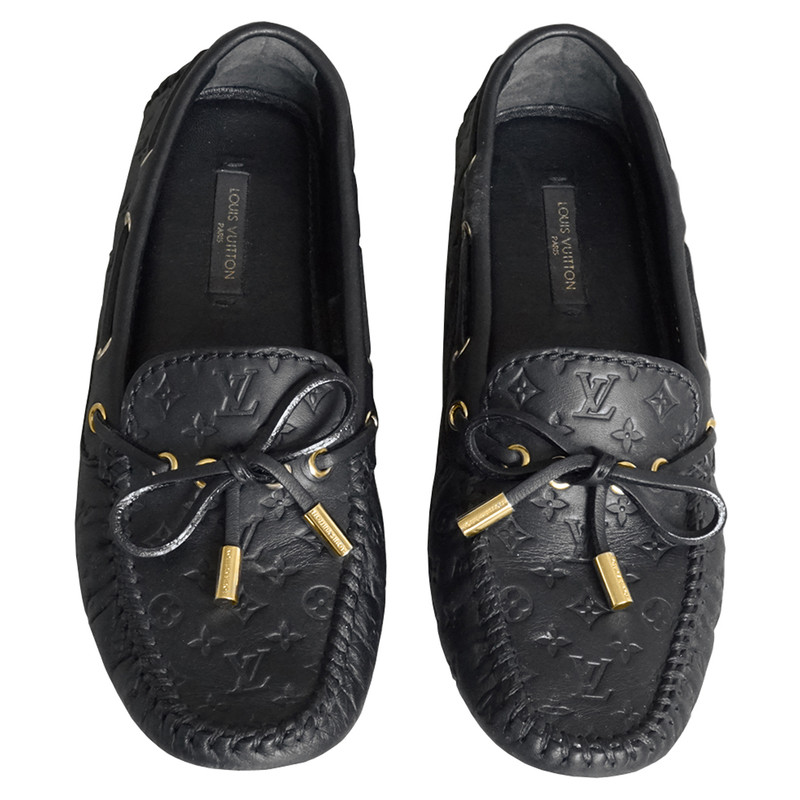 Louis Vuitton "Gloria" Monogram patroon slipper instappers