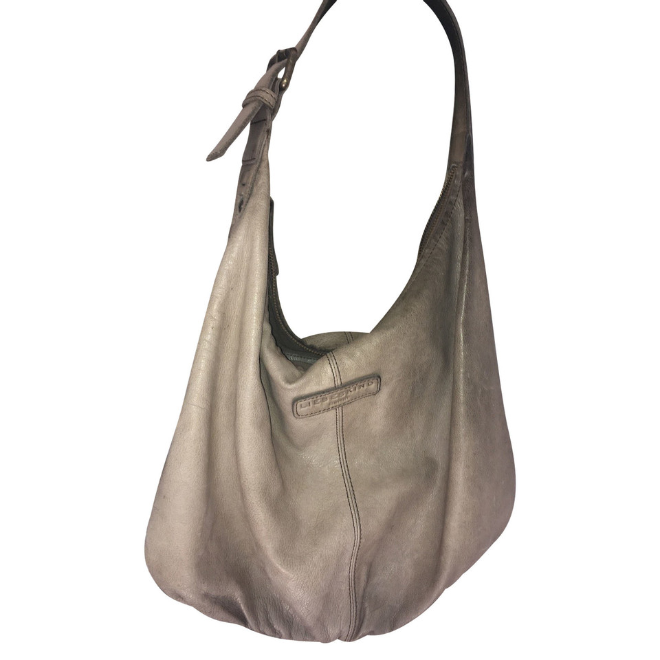 Liebeskind Berlin Shopper aus Leder in Beige