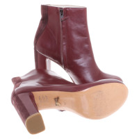 Schumacher Ankle boots Leather in Bordeaux