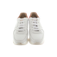 Tara Jarmon Sneakers aus Leder in Weiß