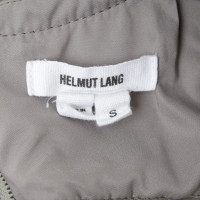 Helmut Lang Top con finiture in pelle di agnello