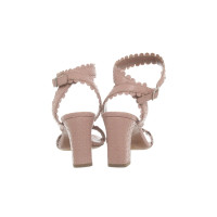 Tabitha Simmons Sandals Leather in Pink