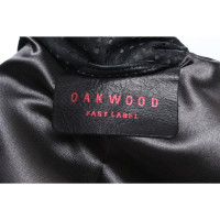 Oakwood Jas/Mantel Leer in Zwart
