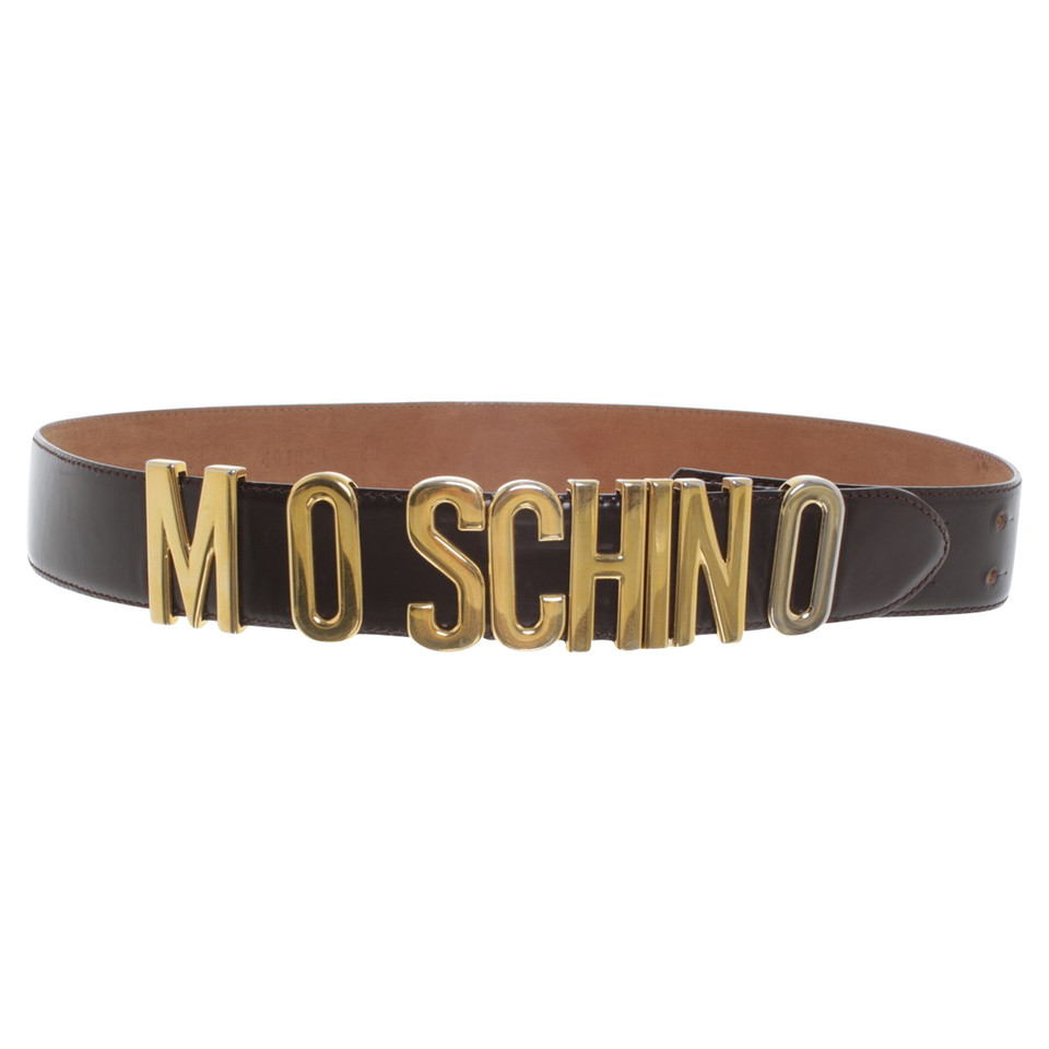 Moschino Cintura in Brown