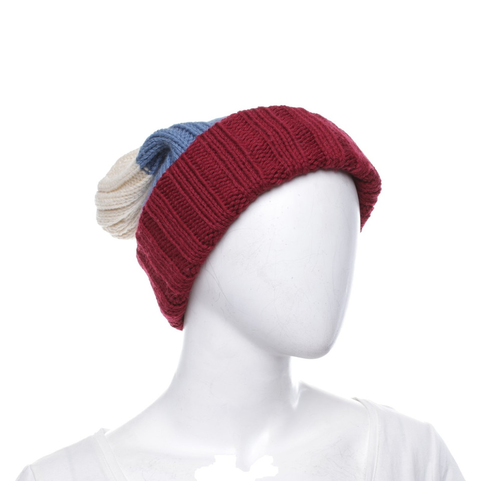 Dsquared2 Wool hat with stripes