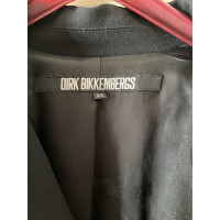 Bikkembergs Jacke/Mantel aus Wolle in Schwarz
