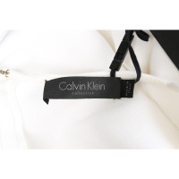 Calvin Klein Collection Vestito in Viscosa in Bianco