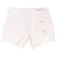 Grlfrnd Pantaloncini in Cotone in Bianco