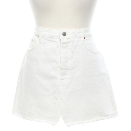 Grlfrnd Skirt Cotton in White