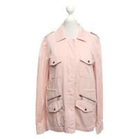 Velvet Jacke/Mantel aus Baumwolle in Rosa / Pink