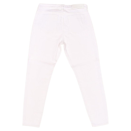 Victoria By Victoria Beckham Jeans in Cotone in Bianco