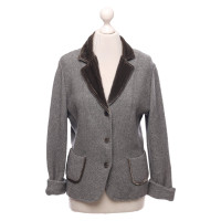 Bruno Manetti Blazer Cashmere in Grey