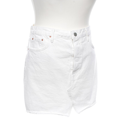 Grlfrnd skirt cotton in white