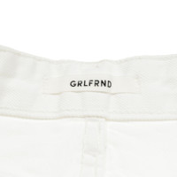 Grlfrnd Shorts Cotton in White