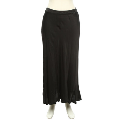 Velvet Skirt Viscose in Black