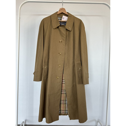 Burberry Jacket/Coat Cotton in Brown