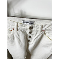 Balenciaga Jeans en Coton en Blanc