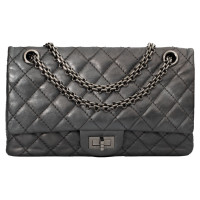 Chanel 2.55 Leather in Silvery