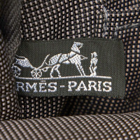 Hermès Herline aus Canvas in Grau